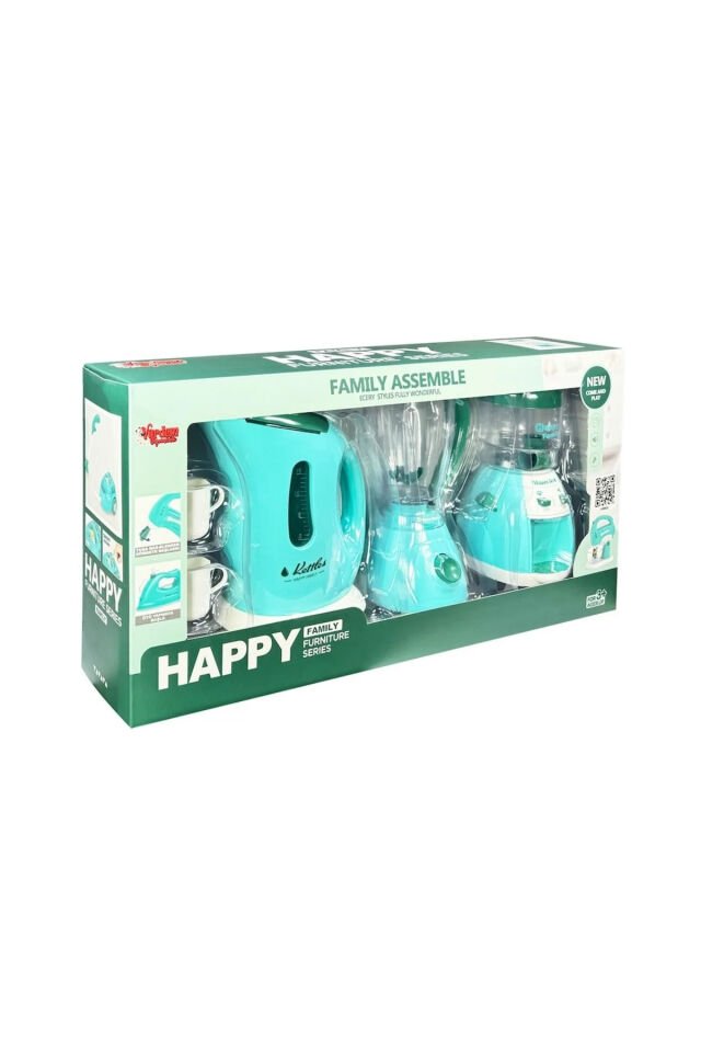 Oyuncak Mutfak Seti – Çocuklar İçin Pilli 3’lü Evcilik Mutfak Aletleri Seti