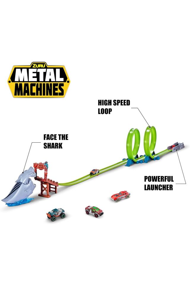Metal Machines Köpekbalığı Oyun Seti - S1 SHARK OYUN SETI 6760