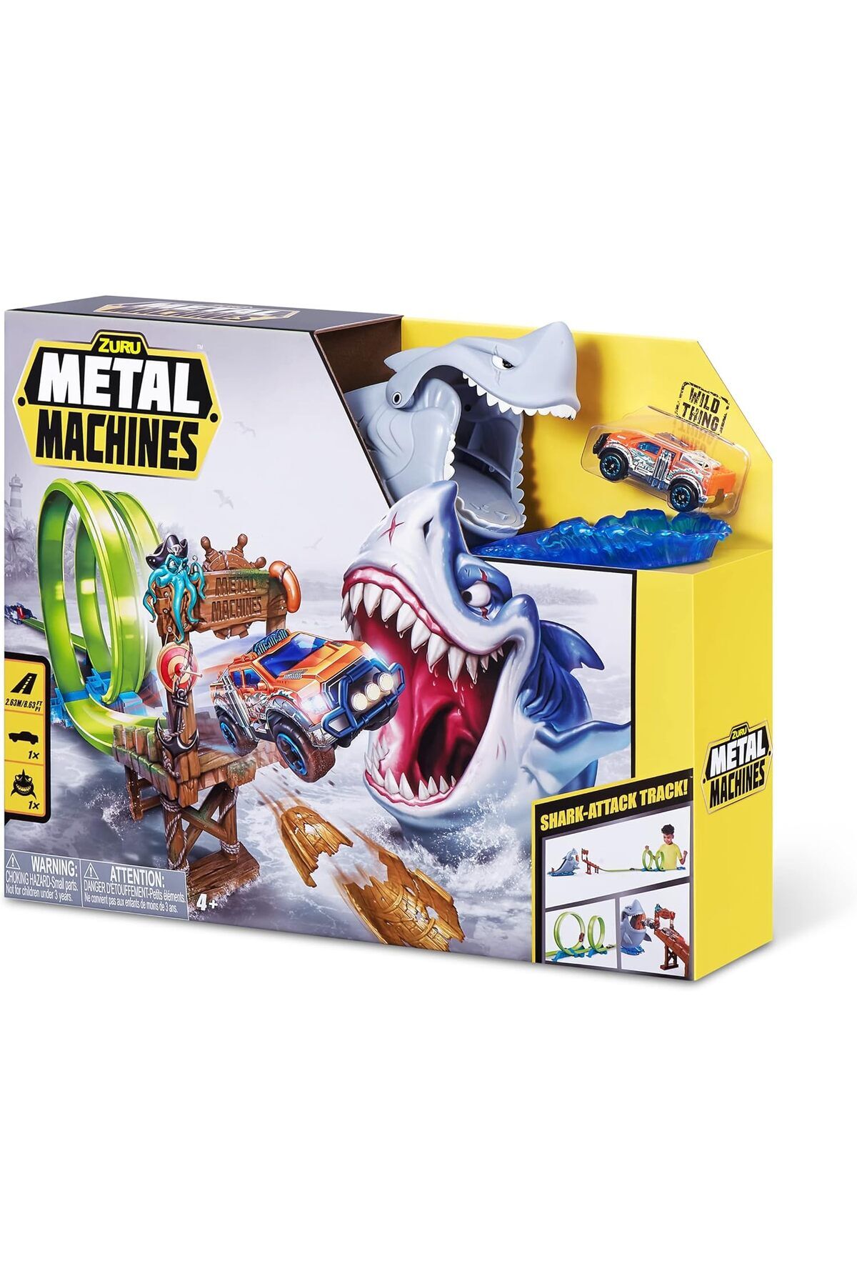 Metal Machines Köpekbalığı Oyun Seti - S1 SHARK OYUN SETI 6760