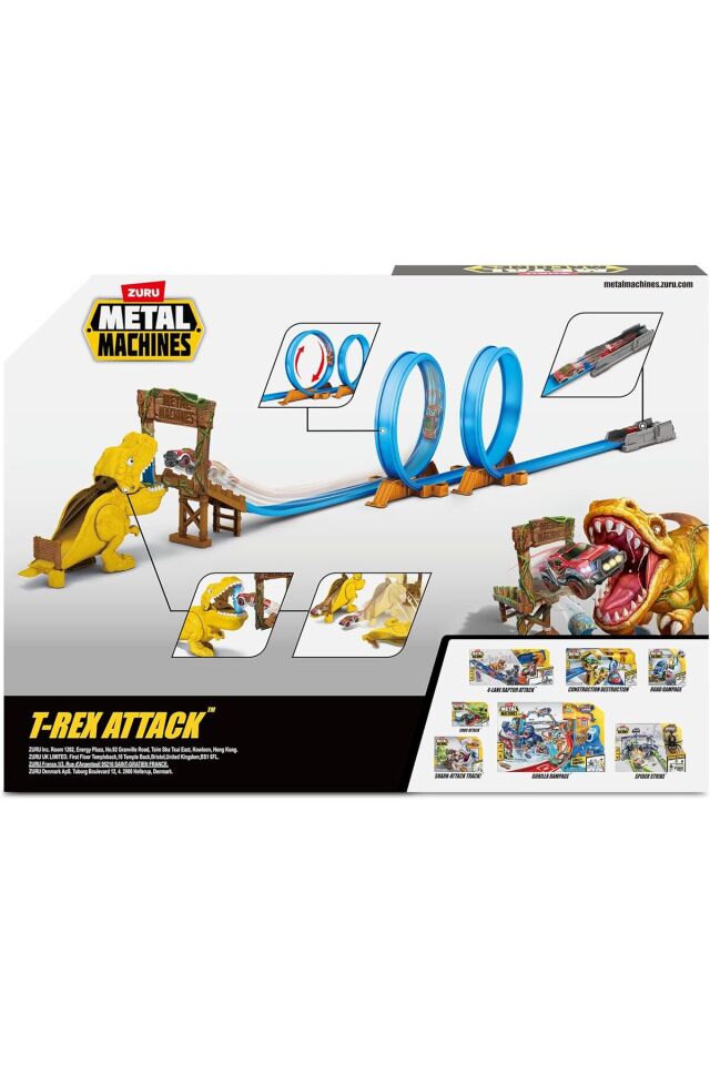 Metal Machine Trex Oyun Seti - Kızgın Yol Oyun Seti S1