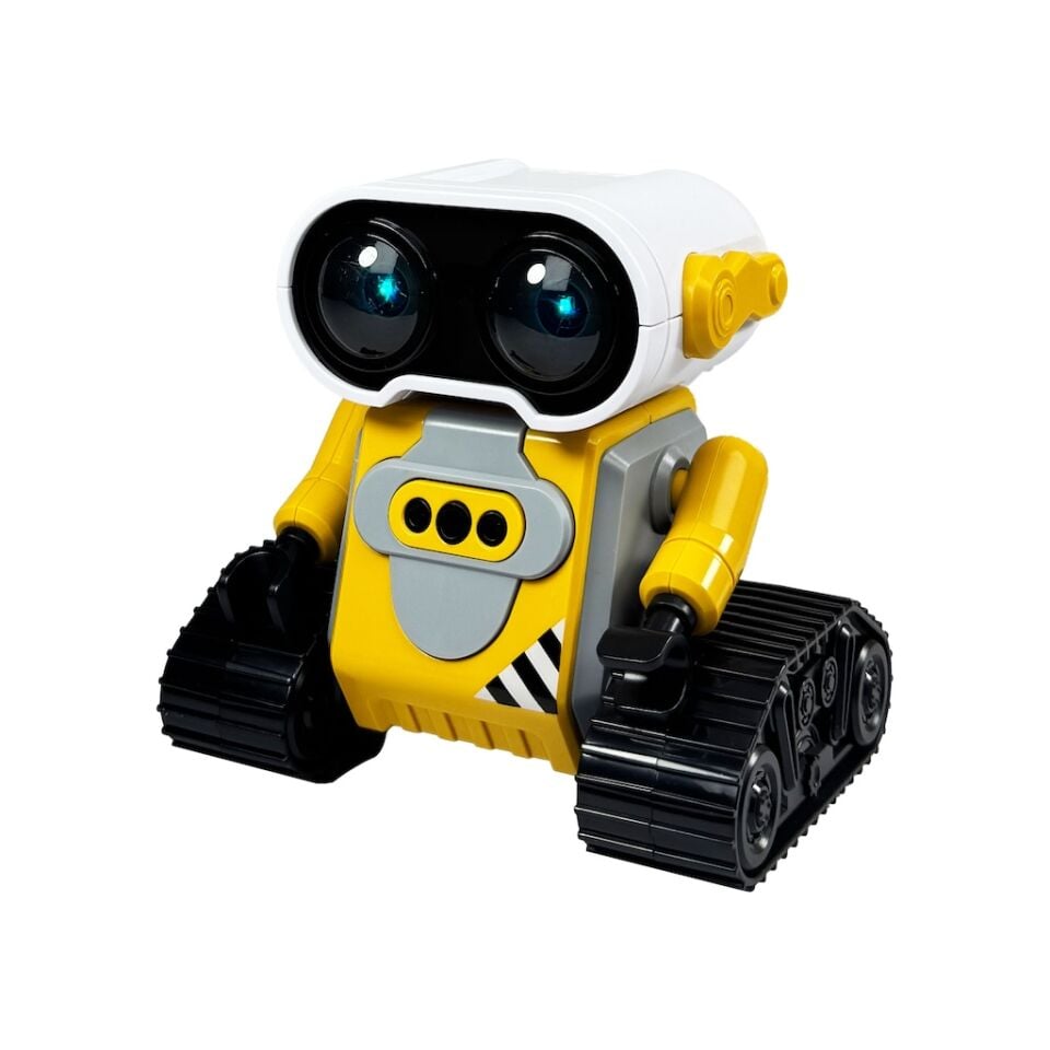 Uzaktan Kumandalı Full Fonksiyon Şarjlı 2.4G Robot-Araba (Sarı)