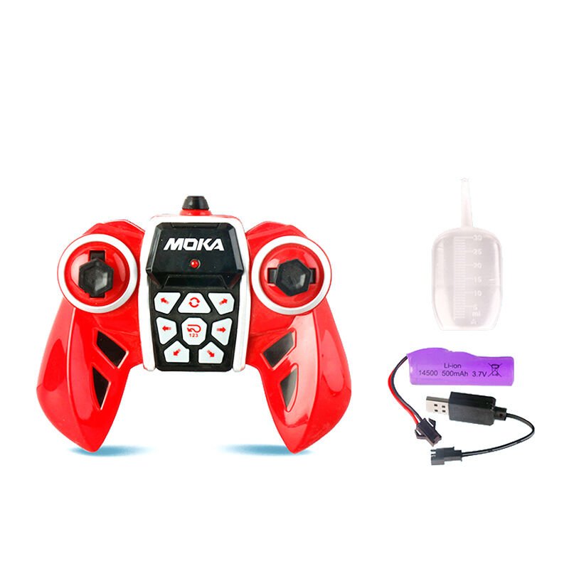 2.4G Şarjlı Duman Atan Drift Özellikli Full Fonksiyon Uzaktan Kumandalı Araba – 1200 mAh - Kırmızı