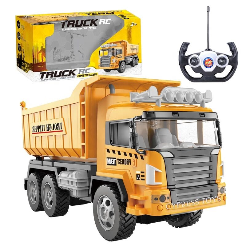Rc Uzaktan Kumandalı Damperli İnşaat Kamyonu Şarjlı Işıklı Full Fonksiyon