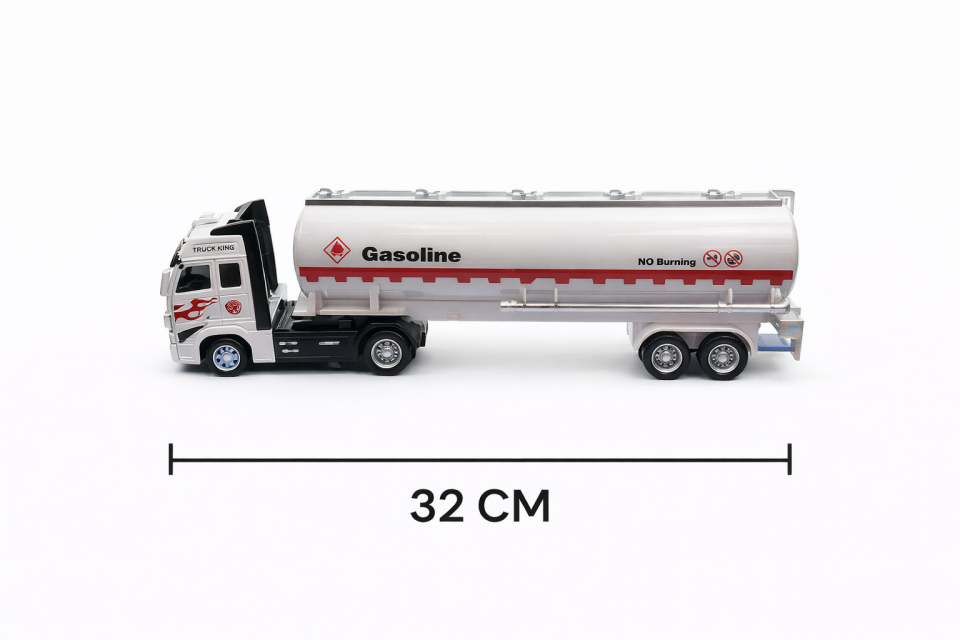 Benzin Tankeri Çek Bırak Tır - Metal Gövdeli