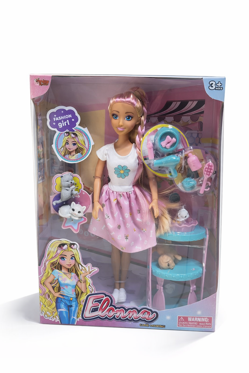 Elonna Şık Bebek ve Kuaför Aksesuarları