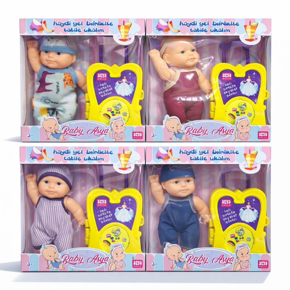 Baby Asya Seyahat Temalı Bebek Seti