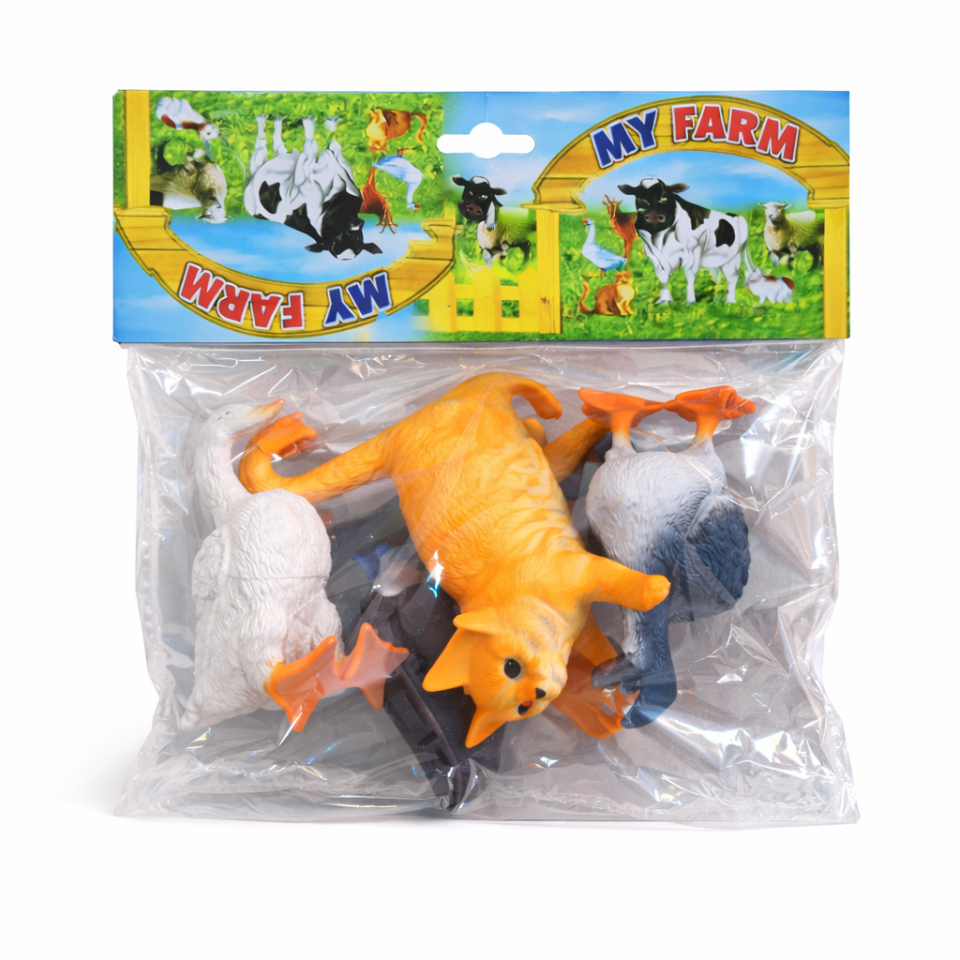Çiftlik Hayvanları Figür Seti - 4 Parça