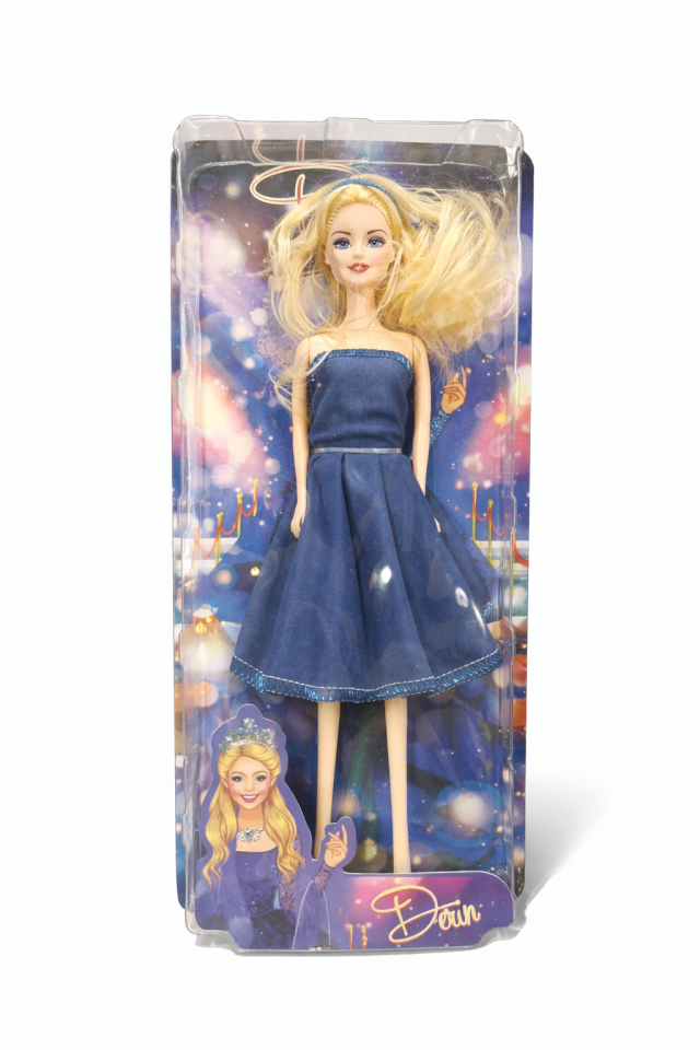 Dawn Şık Prenses Bebek - Sarı saçlı - 28cm