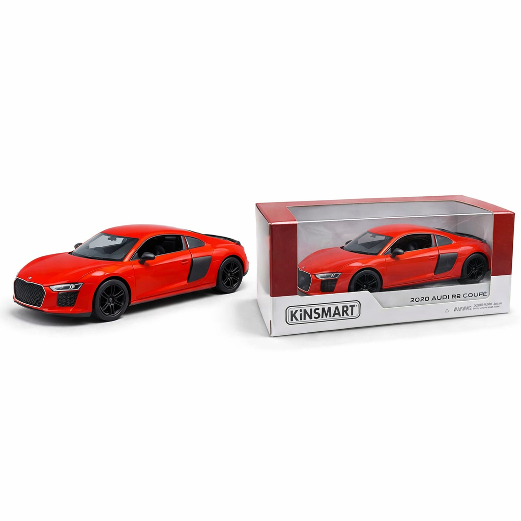 Audi R8 Coupe 2020 Metal Oyuncak Araba - 1:36 - Lisansl