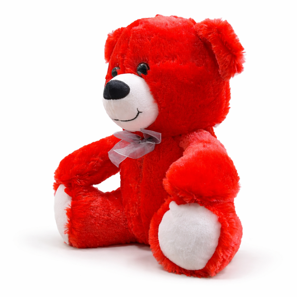 kırmızı Peluş Ayıcık – Sevgiliye Özel Kaliteli Peluş Oyuncak Ayı - 35CM - Sevgililer Günü Hediyesi 35CM