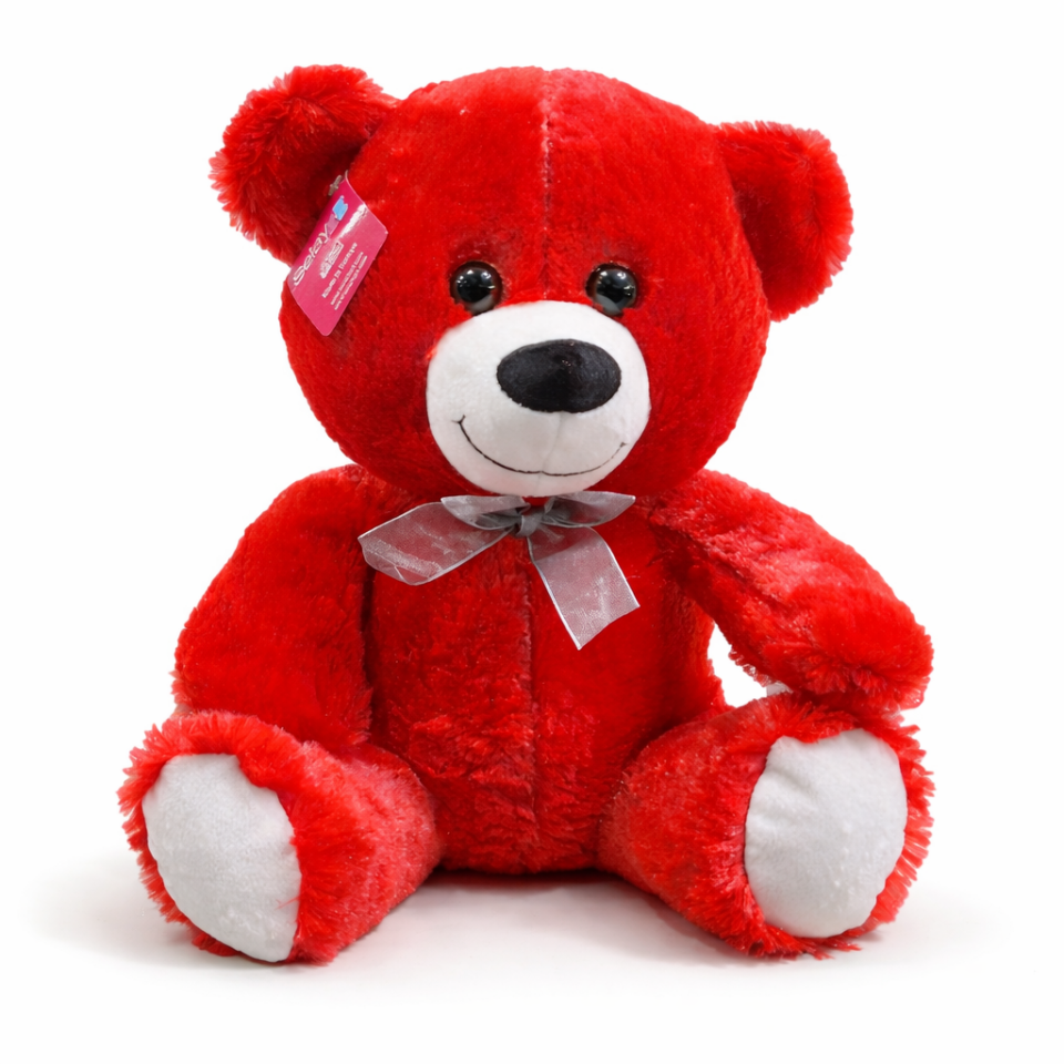 kırmızı Peluş Ayıcık – Sevgiliye Özel Kaliteli Peluş Oyuncak Ayı - 35CM - Sevgililer Günü Hediyesi 35CM