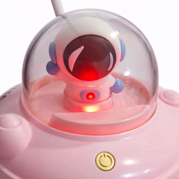 AstroLight UFO Şarjlı Masa Lambası - Pembe