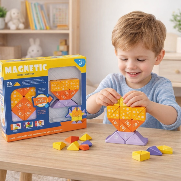 Zeka Geliştiren Manyetik Yapı Oyunu