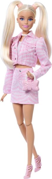 Barbie PEMBE KOT CEKETLI SARISIN BEBEK