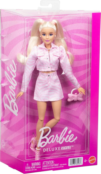Barbie PEMBE KOT CEKETLI SARISIN BEBEK