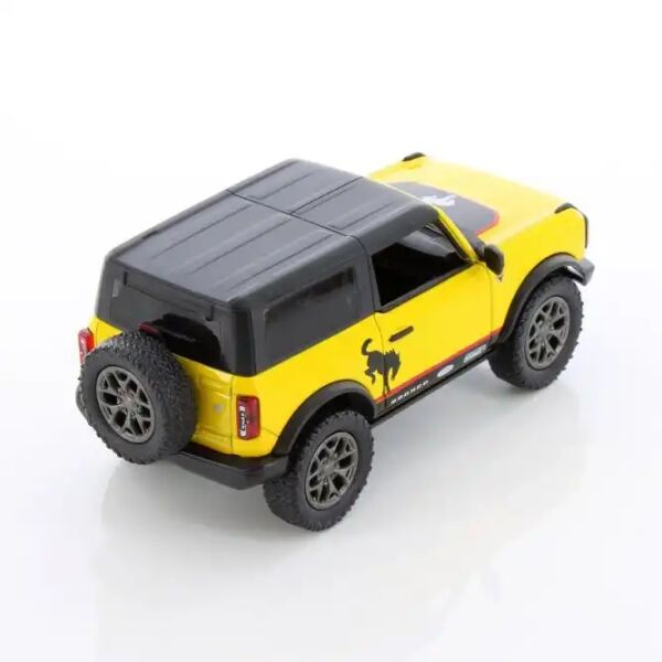 Ford Bronco 1:34 13cm Die-Cast Metal Model Araba Sarı