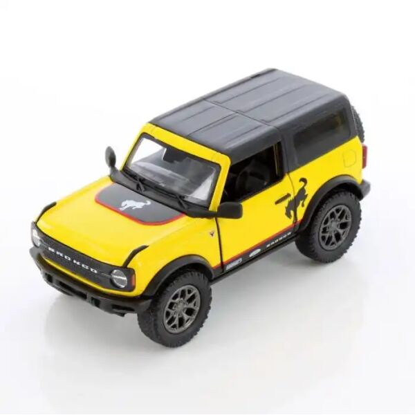 Ford Bronco 1:34 13cm Die-Cast Metal Model Araba Sarı