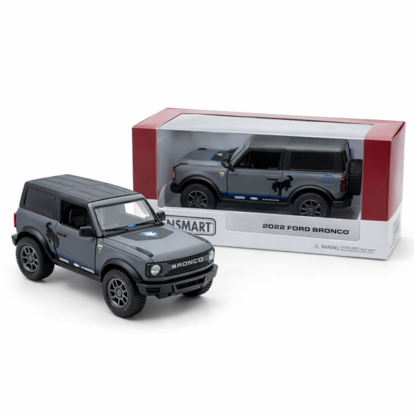 Ford Bronco 1:34 13cm Die-Cast Metal Model Araba Gri