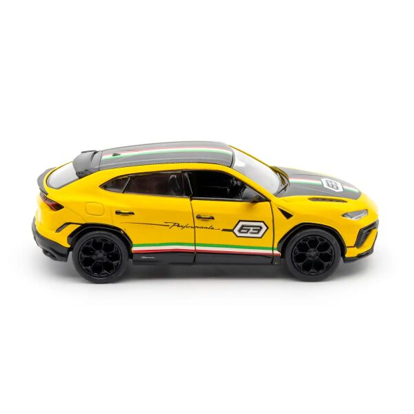 Lamborghini Urus Performante 1:40 Die Cast Metal Oyuncak Araba Sarı