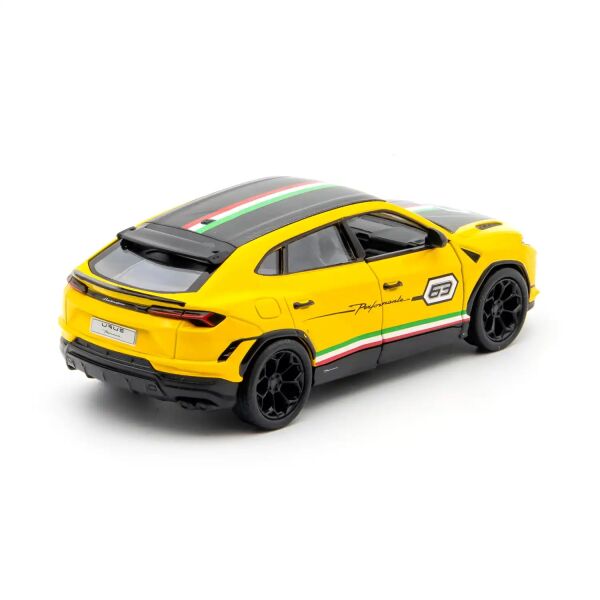 Lamborghini Urus Performante 1:40 Die Cast Metal Oyuncak Araba Sarı