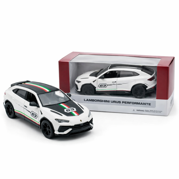 Kinsmart Lamborghini Urus Performante 1:40 Die-Cast Metal Model Araba Beyaz