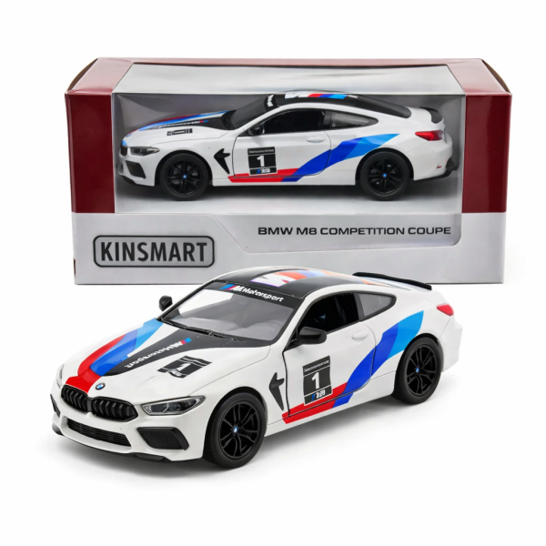 Kinsmart BMW M8 Competition Coupe 1:38 Die-Cast Metal Model Araba