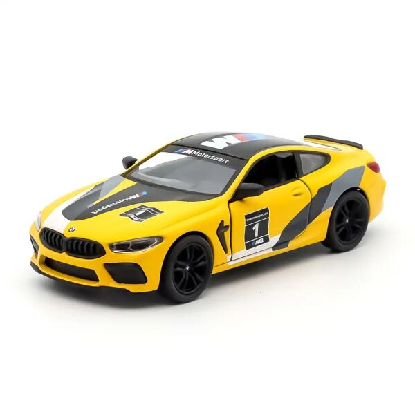 BMW M8 Competition Coupe 1:38 Die-Cast Metal Model Araba Sarı