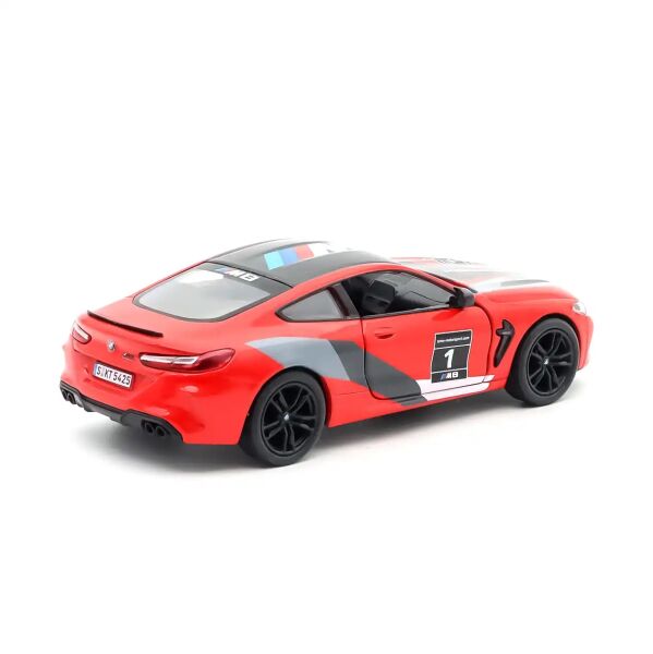 BMW M8 Competition Coupe 1:38 Die-Cast Metal Model Araba Kırmızı