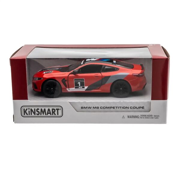 BMW M8 Competition Coupe 1:38 Die-Cast Metal Model Araba Kırmızı