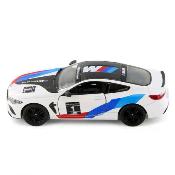 BMW M8 Competition Coupe 1:38 Die-Cast Metal Model Araba Beyaz