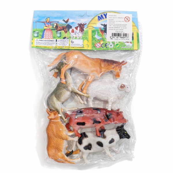 Çiftlik Hayvanları Oyuncak Seti 6’lı
