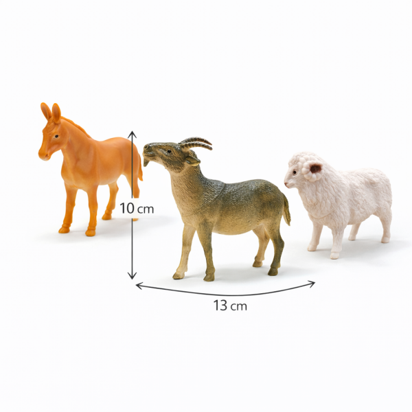Çiftlik Hayvanları Oyuncak Seti 6’lı