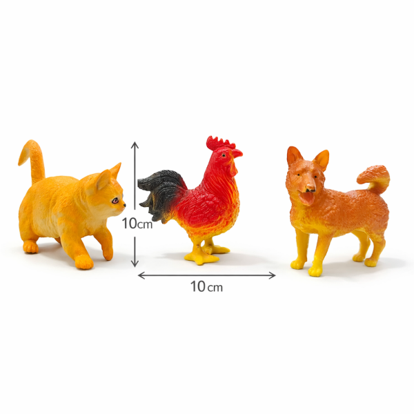 Çiftlik Hayvanları Oyuncak Seti 6’lı