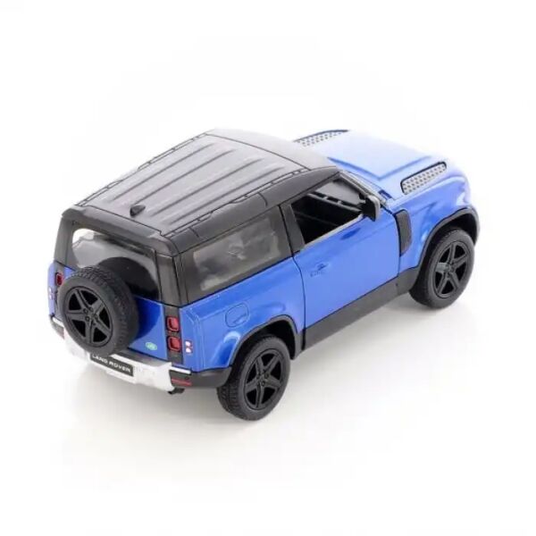 Kinsmart Land Rover Defender 90 Die Cast Model Araba 1:36 Lisanslı Mavi