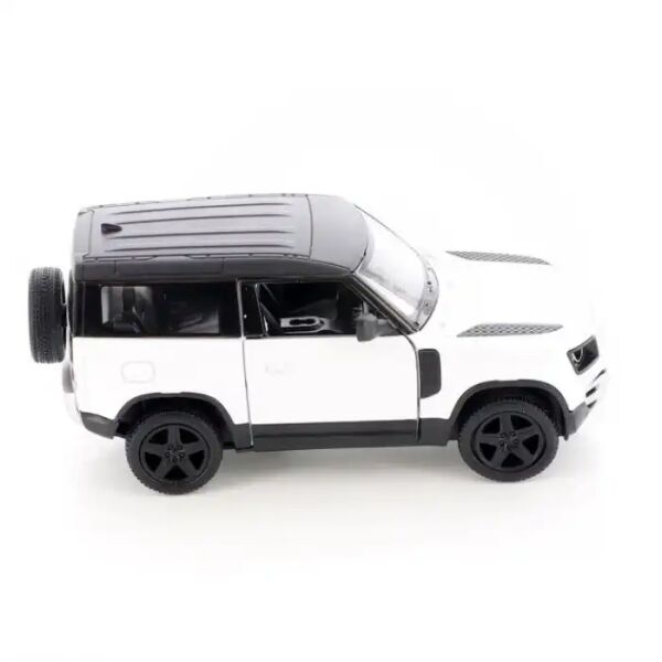 Kinsmart Land Rover Defender 90 Die Cast Model Araba 1:36 Lisanslı Beyaz