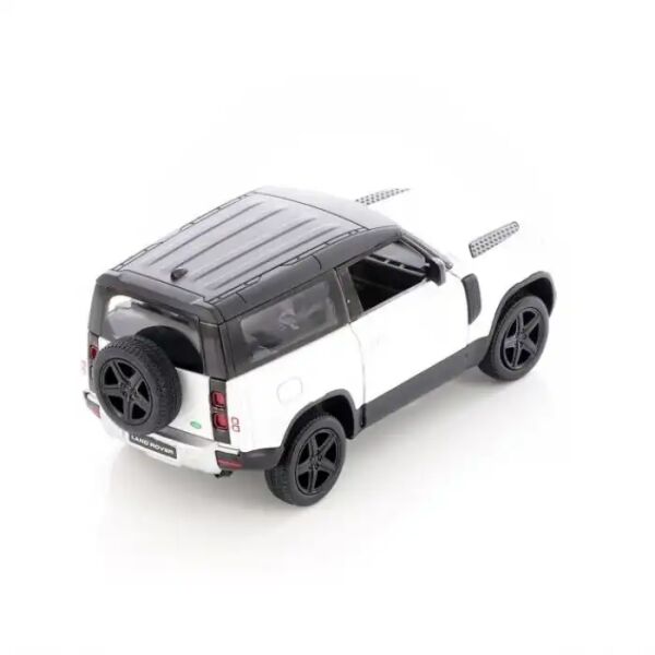 Kinsmart Land Rover Defender 90 Die Cast Model Araba 1:36 Lisanslı Beyaz