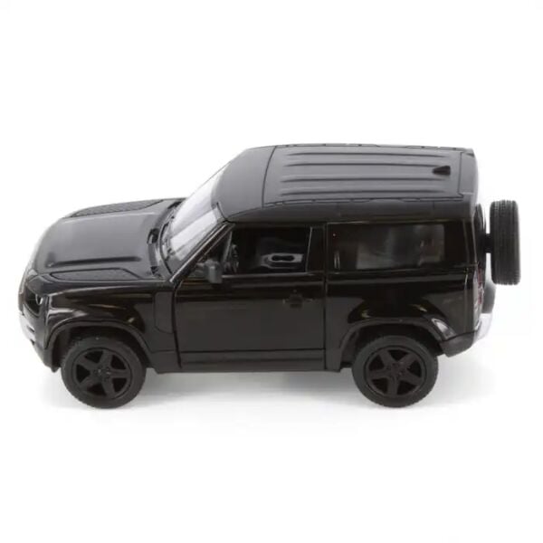 Kinsmart Land Rover Defender 90 Die Cast Model Araba 1:36 Lisanslı Siyah