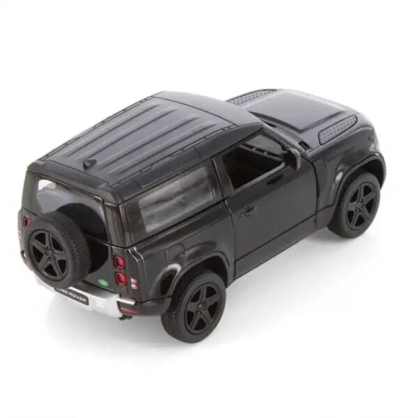 Kinsmart Land Rover Defender 90 Die Cast Model Araba 1:36 Lisanslı Siyah