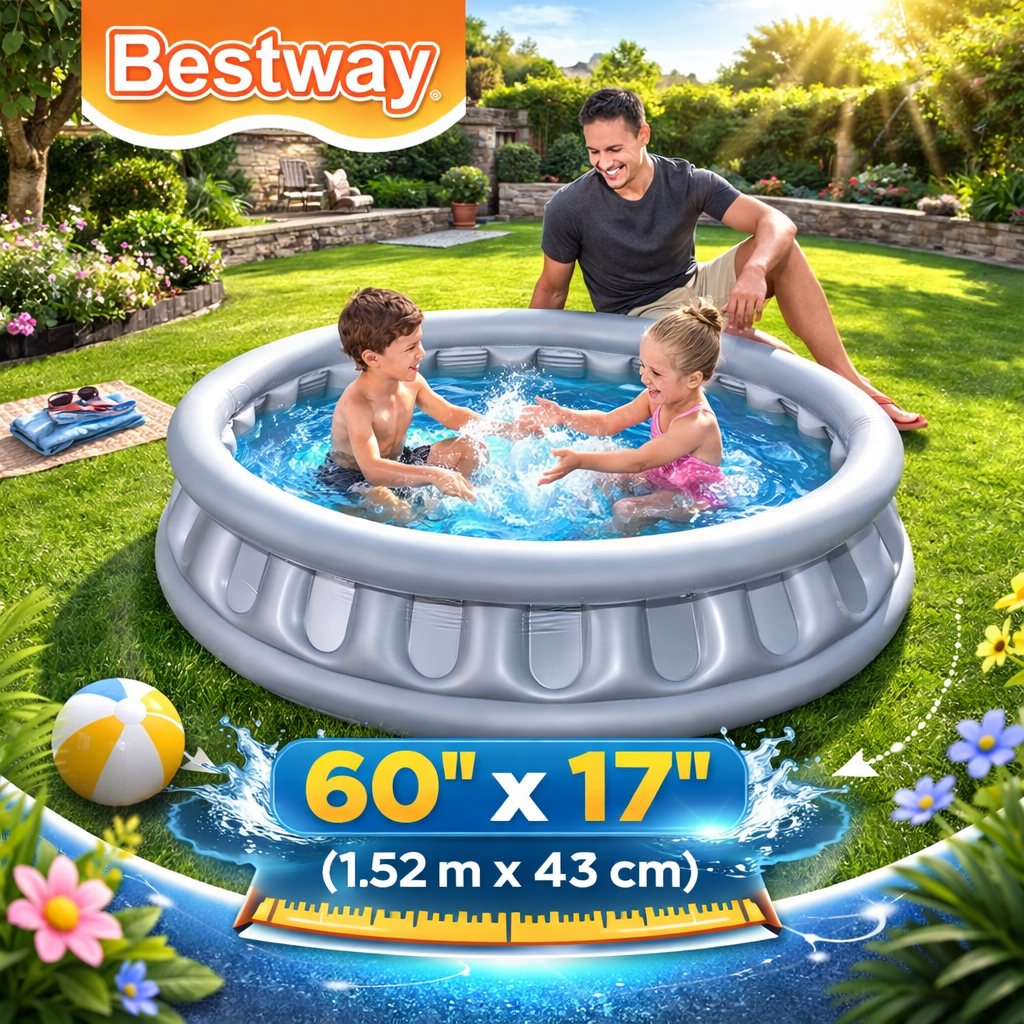 Bestway Uzay Gemisi Şişme Çocuk Havuzu 152x43 cm