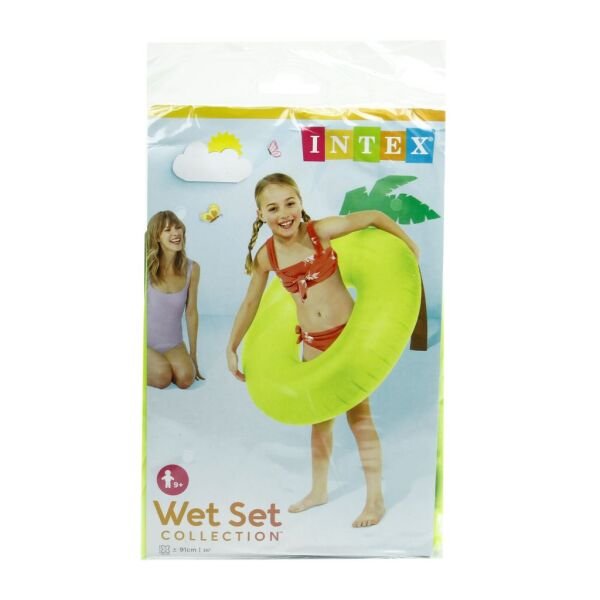 Intex Fosforlu Simit 91 cm. 3 Asorti (9+ Yaş) Sarı