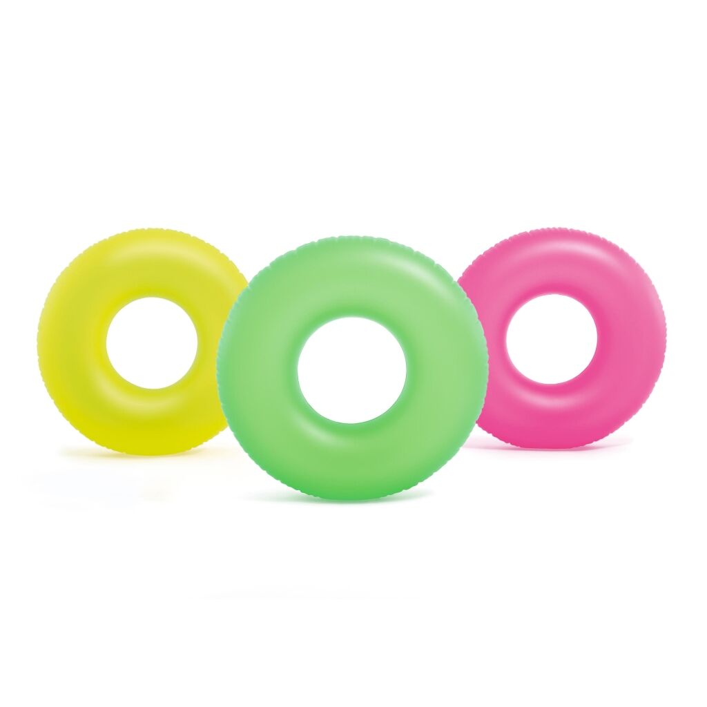 Intex Fosforlu Simit 91 cm. 3 Asorti (9+ Yaş) Yeşil