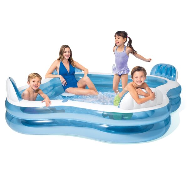 Intex Koltuklu Aile Havuzu 229x229x66 cm - 57190NP