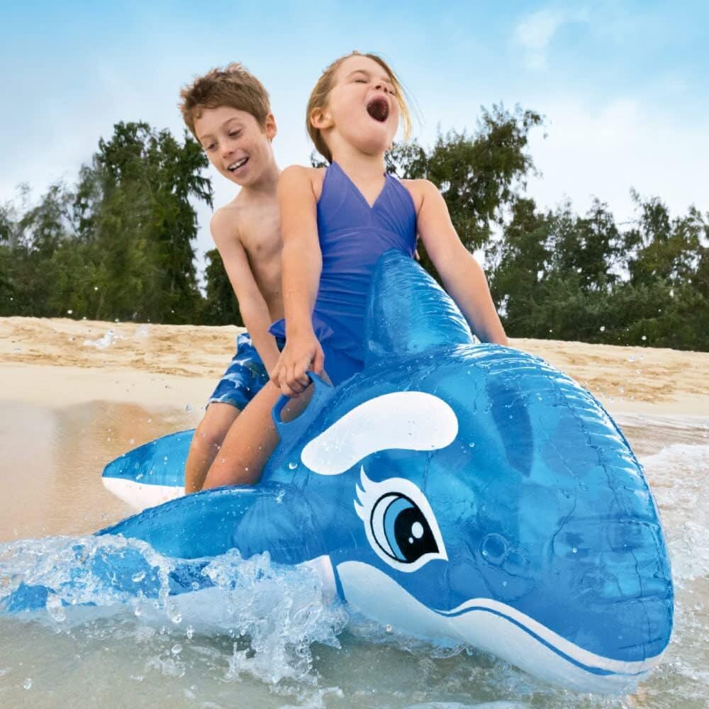 Intex Şeffaf Balina Binici 152x114 cm