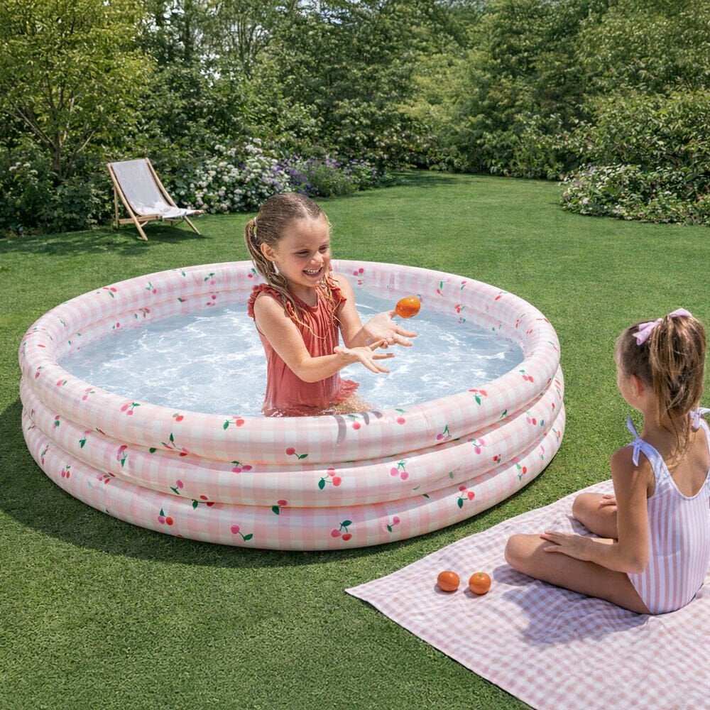 Kiraz Desenli Şişme Havuz 147x33 CM