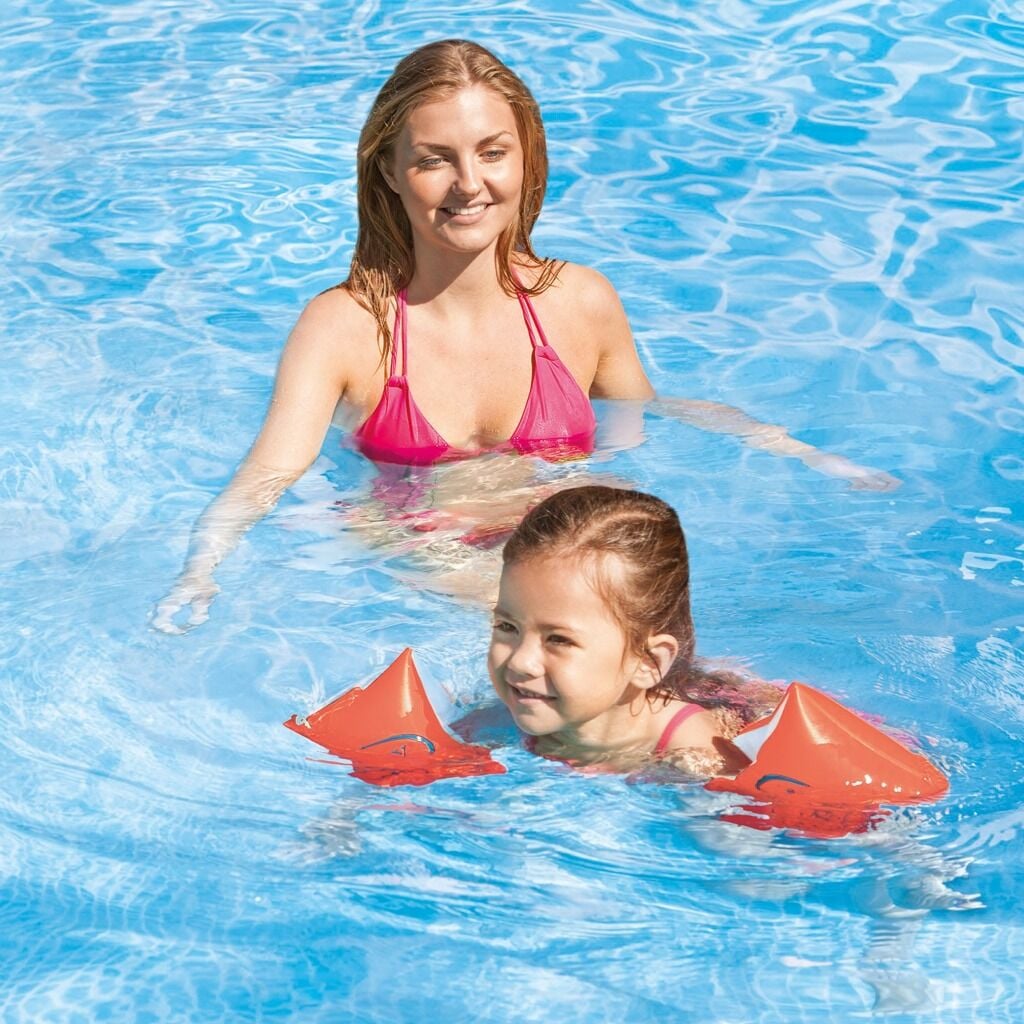 Intex Kırmızı Kolluk 23x15 cm (3-6 Yaş)