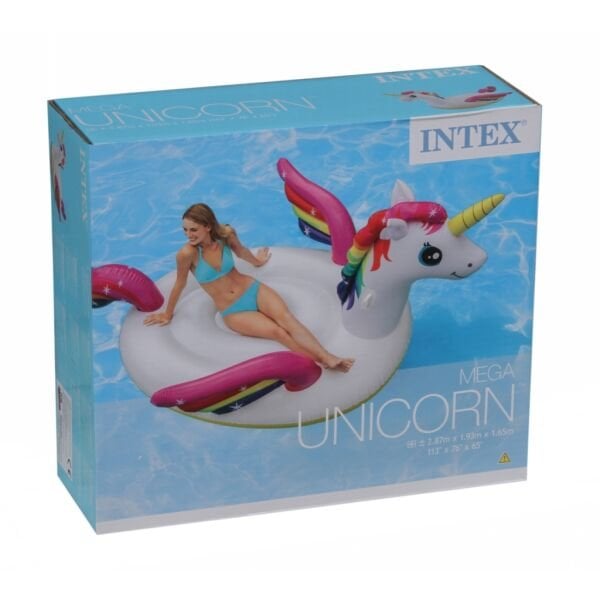 Intex Unicorn Tek Boynozlu At Tutmaçlı Ada Binici 287x193x165cm