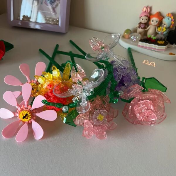 Renkli Işıklı Çiçek Yapım Seti - CYMBIDIUM 69 Parça