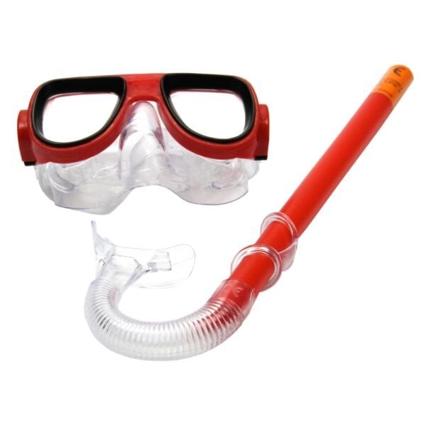 Kartela Oval Gözlüklü Şnorkel Set