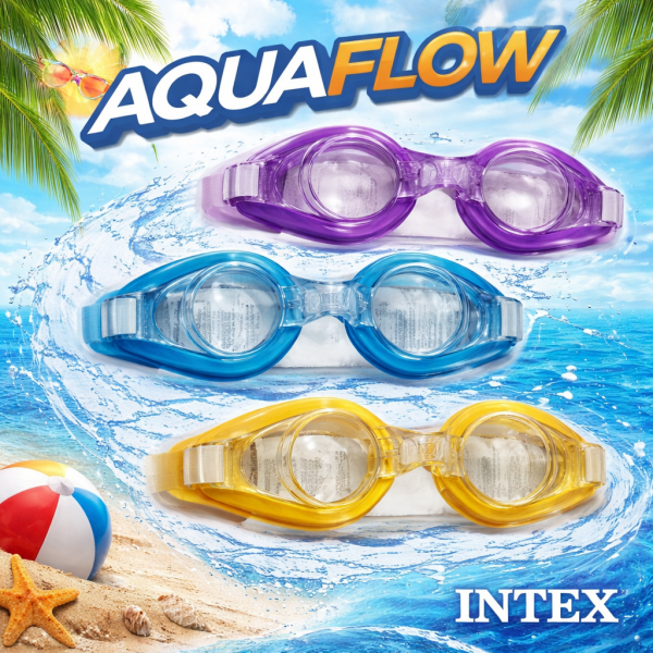 Intex AquaFlow SoftFit Çocuk Yüzme Gözlüğü