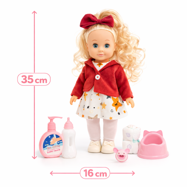 Mila Altını Islatan Bebek (35 cm)